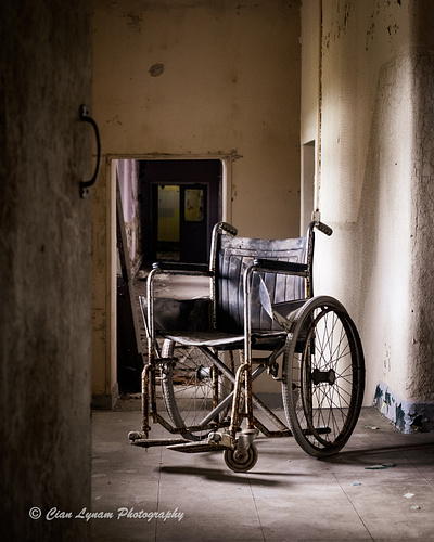 Abandoned Psychiatric Hospital Ballinasloe branding photography