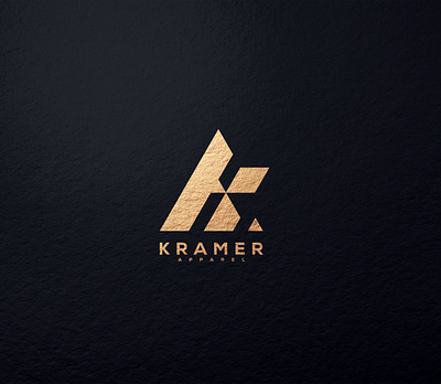 KRAMER APAREL MONOGRAM 3d animation branding graphic design logo motion graphics ui