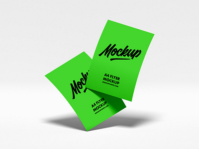 Free Branding A4 Flyer Mockup a4 branding brochure download flyer free mockup psd