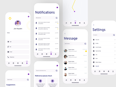 Location Tracking App android app design branding delivery tracker design habit tracker ios app location tracker mobile app tracker tracking tracking app ui uidesign uiux uxdesign