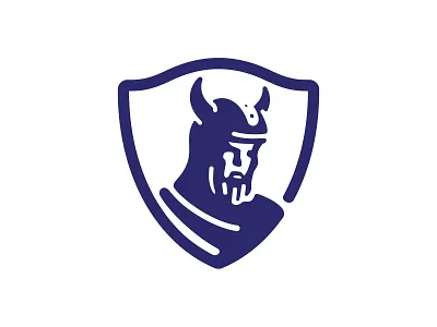 Viking logo berserker branding design graphic design logo logo design logodesign logos logotype negative space sea king viking warrior