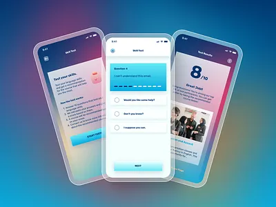 English Learning App - Test and Scores education educational educational app english english today language learning learning english multiple selection scores scoring test test progression test score testing