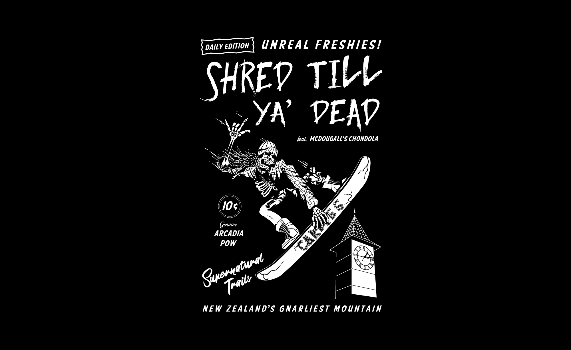 Example of Shred Till Ya' Dead