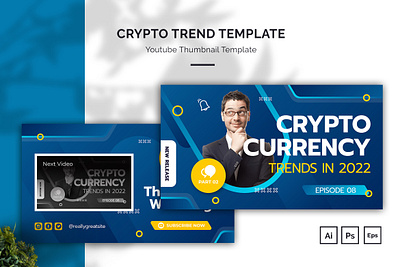 Crypto Trend Youtube Thumbnail trade