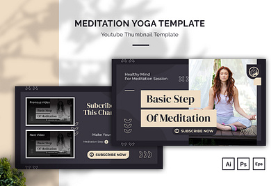 Meditation Yoga Youtube Thumbnail relaxation