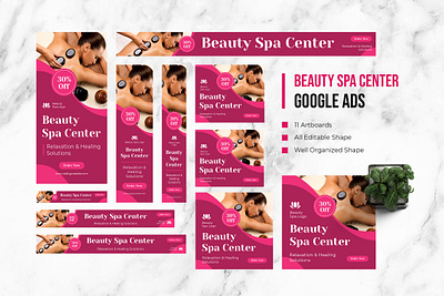 Beauty Spa Center Google Ads female