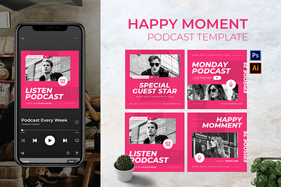 Happy Moment Podcast Cover love