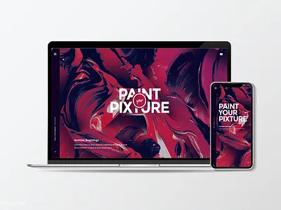 Paint Pixture Website