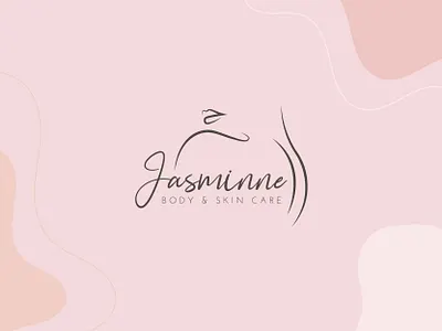 Jasminne - Logo Design for Body and Skin Care Salon branding design graphic design illustration logo vector