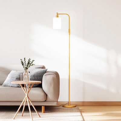 Industrial Floor Lamp -- Soft Lighting design lighting