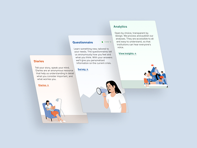 PubliCo and its three souls design illustration ui