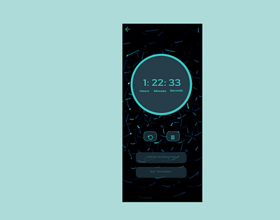 Countdown app dailyui design ui ux