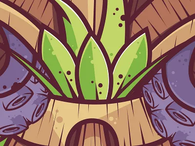 Illustrations amulet animal animals board game cartoon detail erdir oh erdwen game game design illustration illustrator natural nature octopus phylactery rainbow totem wood wooden