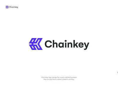 crypto logo design chainkey brand identity branding c logo crypto logo cryptocurrency design identity logo logo design logodesign logodesigner logos logotype minimal logo modernlogo symbol typography