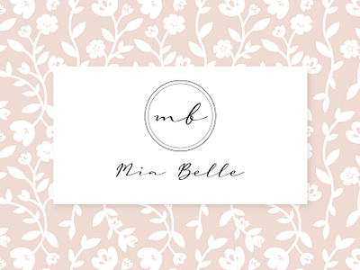 Mia Belle - Logo Design for Cosmetics branding design graphic design illustration logo typography vector