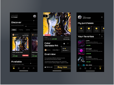 eCommerce App app card ui dark dark mode dark ui ecommerce ecommerce app flash sale home product profile sale shop ui uiux vector