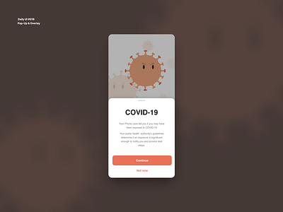 Daily UI #016 • Pop-Up / Overlay 016 daily 100 challenge dailyui dailyui16 dailyuichallenge overlay popup ui ux