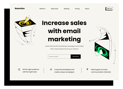 Email Marketing Landing Page app app design design email marketing landing page marketing ui ui design uiux uiux design ux ux design web design