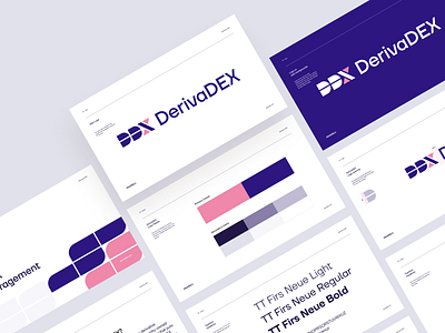 DerivaDEX - Brandbook blockchain brand branding buy crypto crypto crypto design dao decentralized defi derivadex dex ethereum exchange light logo properly trade trading