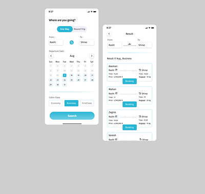 Tickets app app design ticket ui ux
