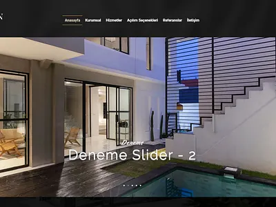 Homepage for the website I designed for a real estate company design website template wix wix template