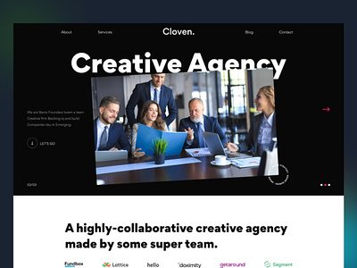Digital Creative Agency agency business clean creative design illustration logo marketing minimal ui