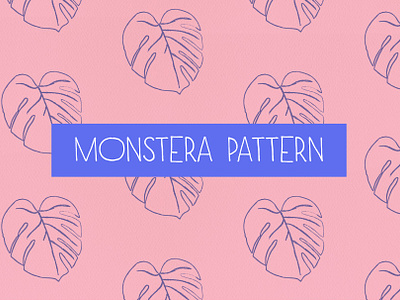 Monstera Pattern