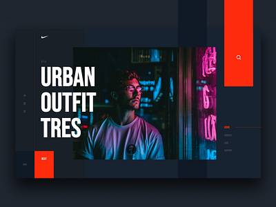 Fittres agency clothingbrand dark dashboard ecommerce website fashion grid header landingpage layout minimal navigation slyder style trendy typography uiux uiuxdesign webdesign website