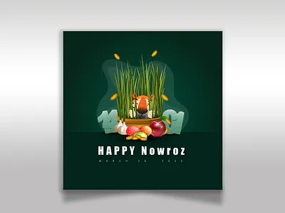 NOWROUZ 1401 1401 graphic design happynowruz illustration instagram iran newyear nowrouz nowruz persian post story tiger year of tiger
