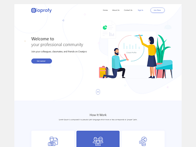 Landing Page adobexd design illustration landing page logo ui ux web webapp