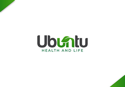 UBUNTU HEALTH branding design illustration logo typography vector