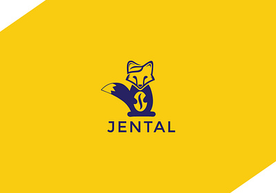 JENTAL branding design illustration logo typography vector