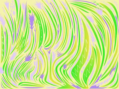 flowers_lavender 2d adobe illustrator flowers illustration lavender vector