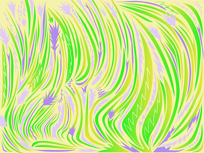 flowers_lavender 2d adobe illustrator flowers illustration lavender vector