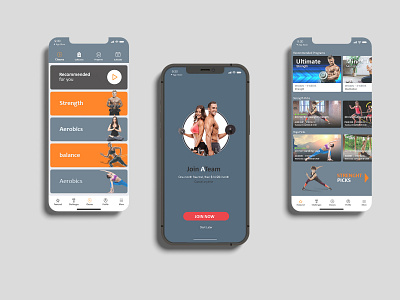 App UI | UX design app app design design fitness app ui ux