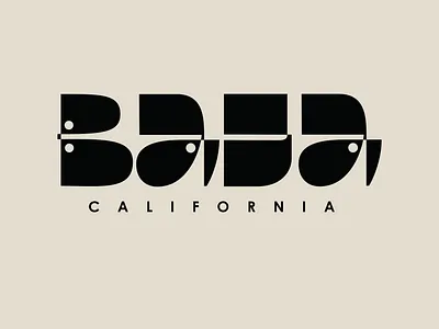 Baja California! 36daysoftype baja font fonts lettering letters logo reverse type type design typo
