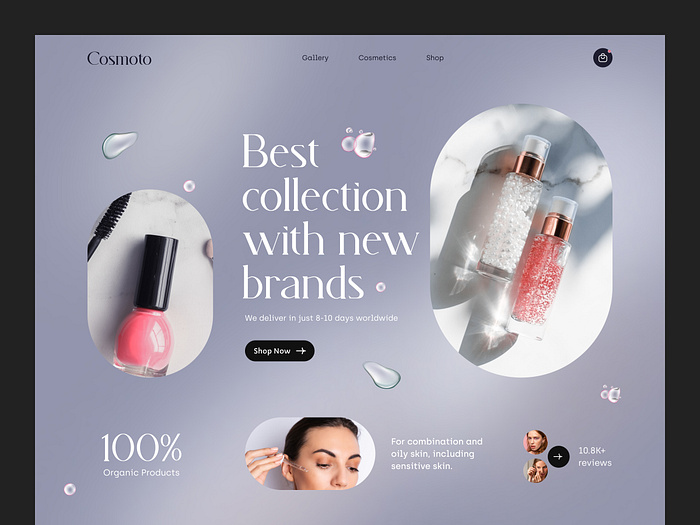 Beauty Website designs, themes, templates and downloadable graphic ...