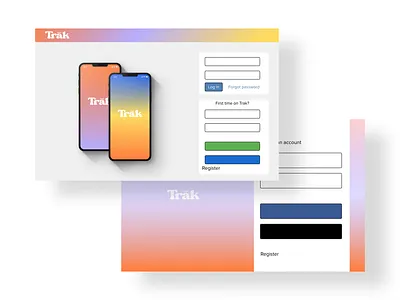 Forcoda/Trak App app art branding design graphic design icon illustration logo ui uxui vector web