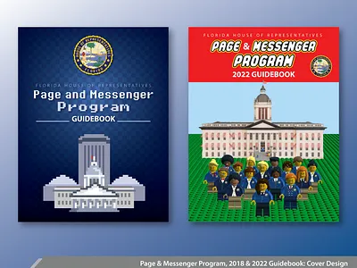 Page & Messenger Program Guidebook Covers adobe branding design graphic design illustration logo publication typography vector