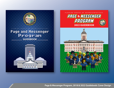 Page & Messenger Program Guidebook Covers adobe branding design graphic design illustration logo publication typography vector