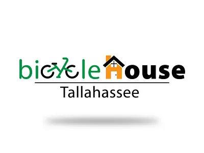 Bicycle House Tallahassee Logo Design adobe branding design graphic design illustration logo typography vector