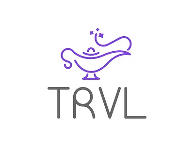 TRVL Logo Design adobe branding design graphic design illustration logo typography vector