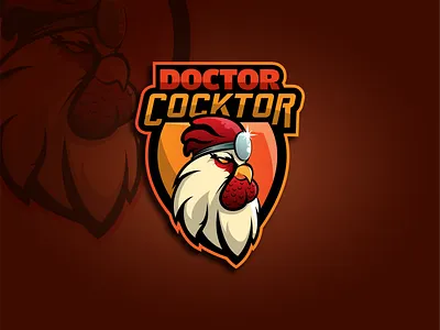 Doctor Cocktor Logo Design adobe branding design graphic design illustration logo typography vector