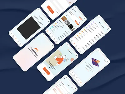 Buy now pay later app branding design illustration ui ux web