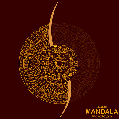 Luxury background vector, mandala Islamic background art background design graphic graphic design illustration mandala