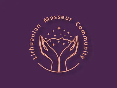 LMC Logo 4/4 calmness combination community emblem graphic design health illustration line work liveliness logo massage mobile relax typography vector warmth