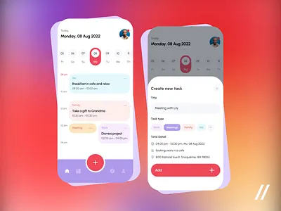 To-do List Service android animation app app design app interaction dashboard design interaction ios management mobile mobile app mobile ui task task management time management to do list ui uiux ux