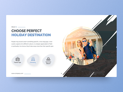 Choose Perfect Holiday Destination business creative design graphic design illustration infographic logo powerpoint powerpoint template ppt template pptx presentation slide tourism travel