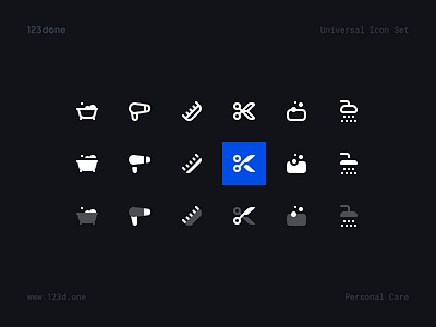 Universal Icon Set | 1986 high-quality vector icons 123done clean figma glyph icon icon design icon pack icon set icon system iconography icons interface minimalism symbol universal icon set user vector icons