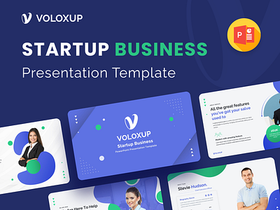 Voloxup – Startup Business Plan PowerPoint Presentation Template business creative design graphic design illustration infographic logo powerpoint powerpoint template presentation